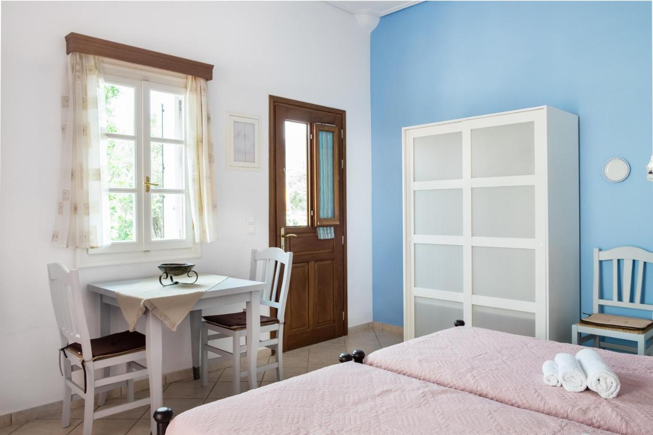 Cozy & Peaceful Apartment In Chalki Khalkíon Exterior foto
